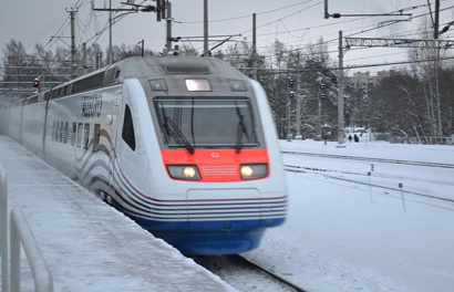 С 12 декабря возобновится движение скоростного поезда Аллегро СПб - Хельсинки - СПб
